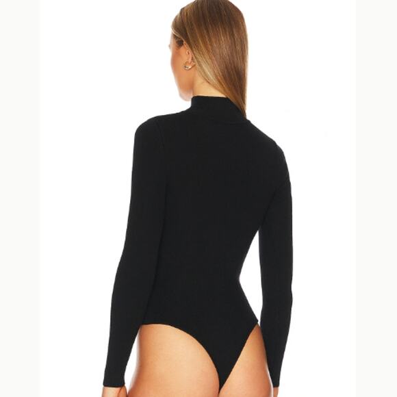 All the Ways Kayleigh Square Neck Bodysuit in Black NWOT Size Small - Picture 5 of 7